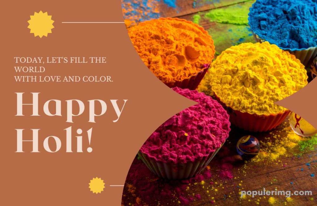 Happy Holi Color Image For You To Enjoy!