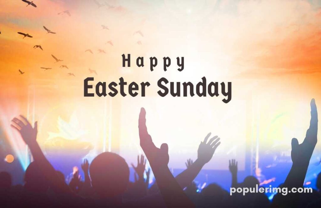In This, Some People Are Seen Celebrating Happy Easter Sunday