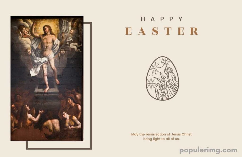 Jesus' God And His Slaves Are Visible In The Image. And Happy  Easter 
