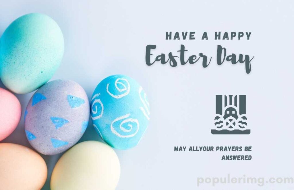 Cute And Colorful Egg Image And Happy Easter