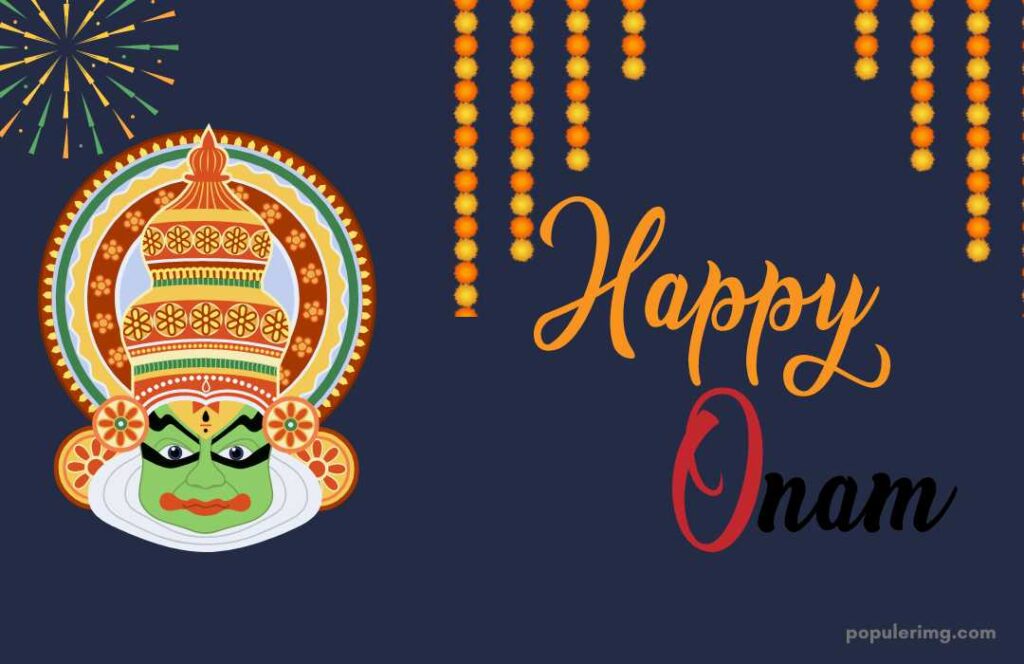 Kathakali Festival Picture Happy Onam