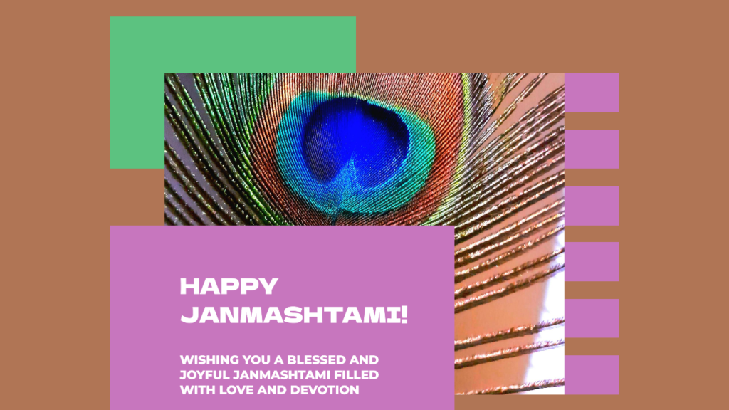 Wishing You A Blessed And Joyful Janmashtami Filled With Love And Devotion. - Happy Krishna Janmashtami