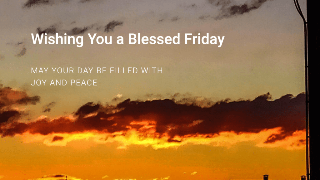 On This Blessed Friday, May Your Prayers Be Answered And Your Heart Be At Ease. - Friday Blessings Images 