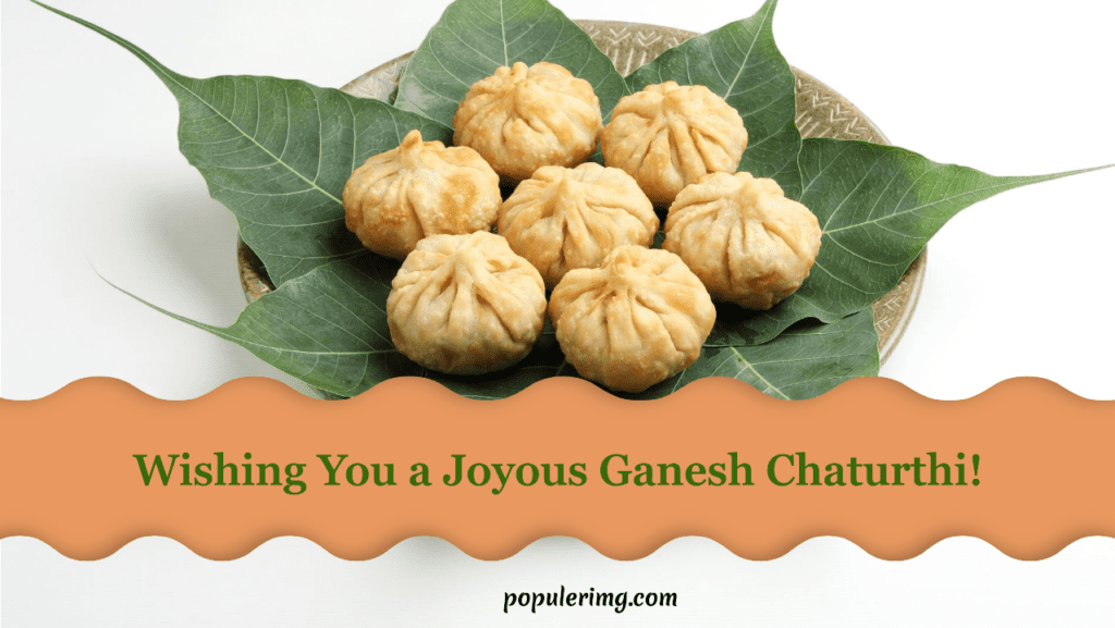 May The Divine Presence Of Lord Ganesha Fill Your Home And Heart With Immense Love, Joy, And Prosperity. Happy Ganesh Chaturthi!