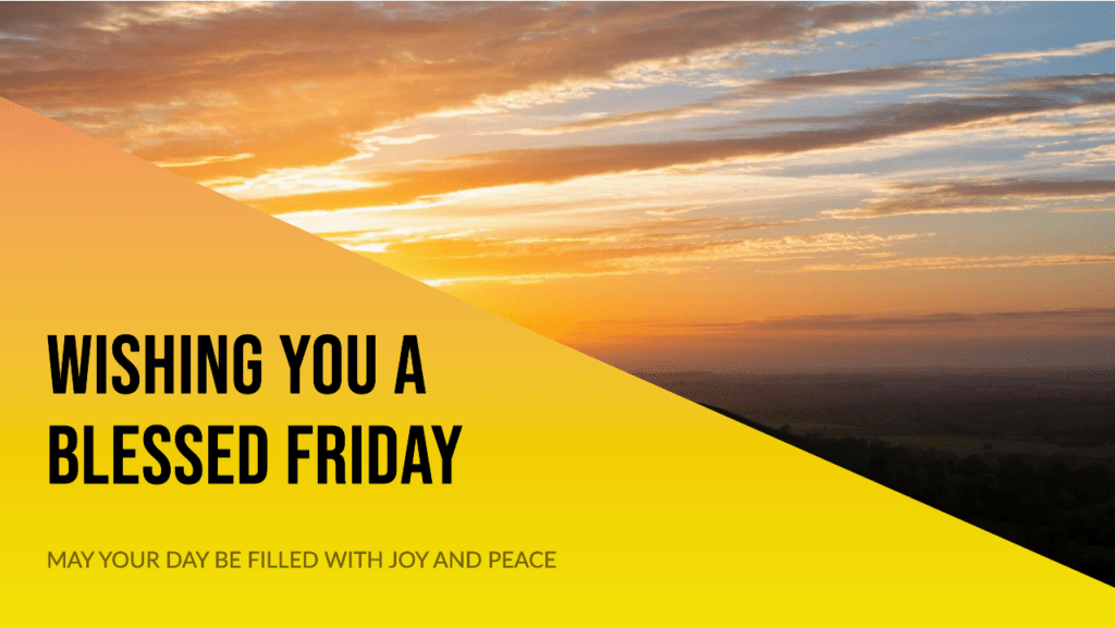Friday Is A Reminder That Every Day Is A Gift. Embrace It With Gratitude. - Friday Blessings Images 