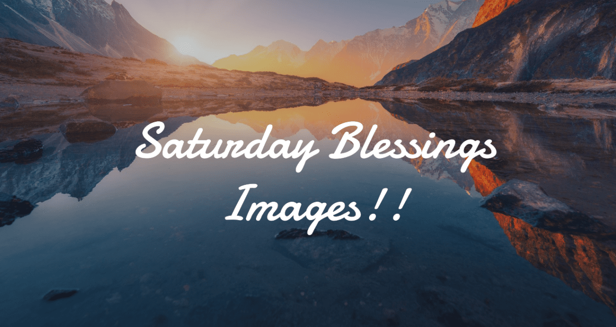 Saturday Blessings Images