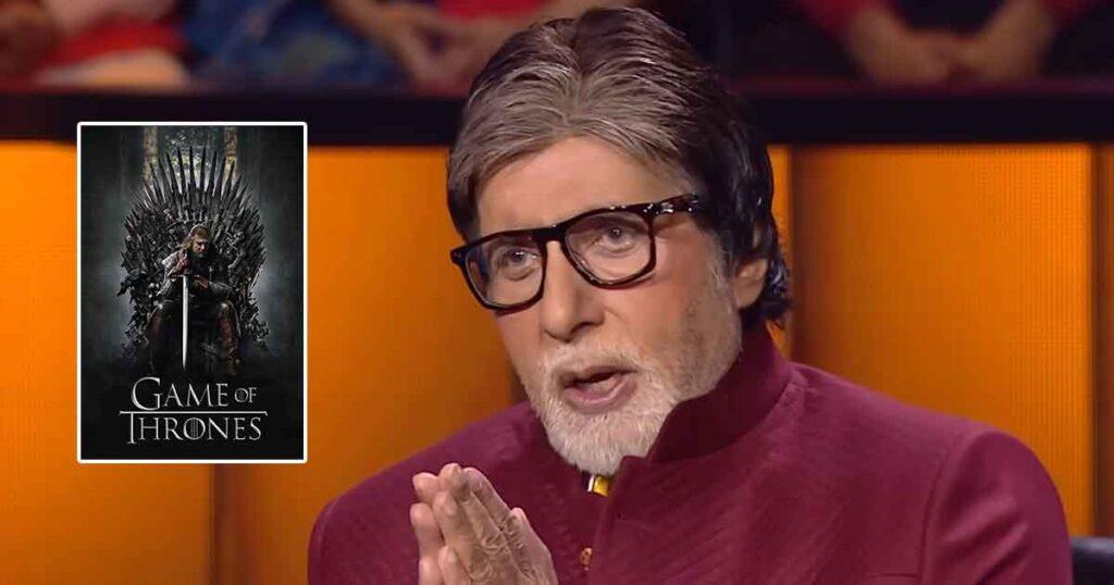 Big B'S Rave Review Of Game Of Thrones Is A Major Endorsement For The Show : Showbiz Stories