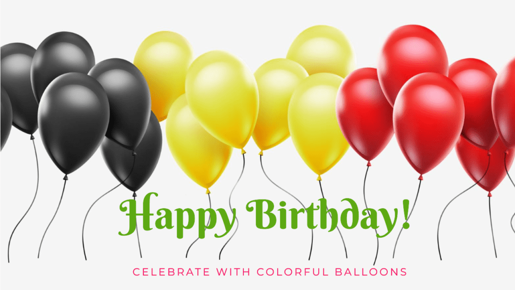 Balloons Bring Out The Childlike Excitement In Us. May Your Birthday Be A Balloon-Filled Delight! - Birthday Images With Balloons