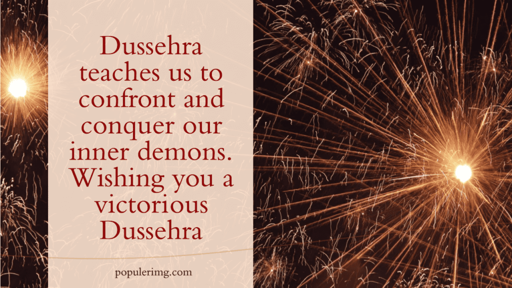 Dussehra Reminds Us That No Matter How Powerful Evil May Seem, Goodness Will Always Prevail. - Happy Dussehra Images
