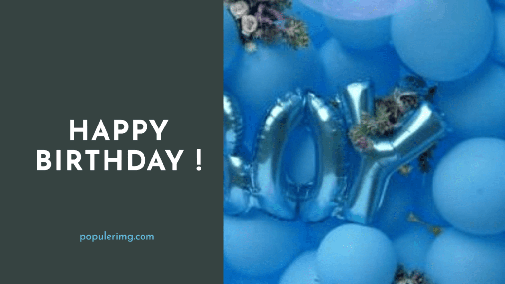 Sending You A Bunch Of Birthday Balloons To Lift Your Spirits And Brighten Your Day. - Birthday Images With Balloons
