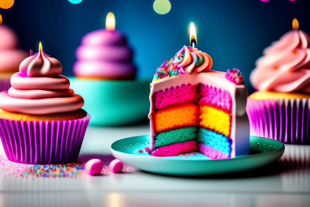 May your life be as sweet as the cake and as colorful as the sprinkles. Happy birthday! - Cake Birthday Wishes Images