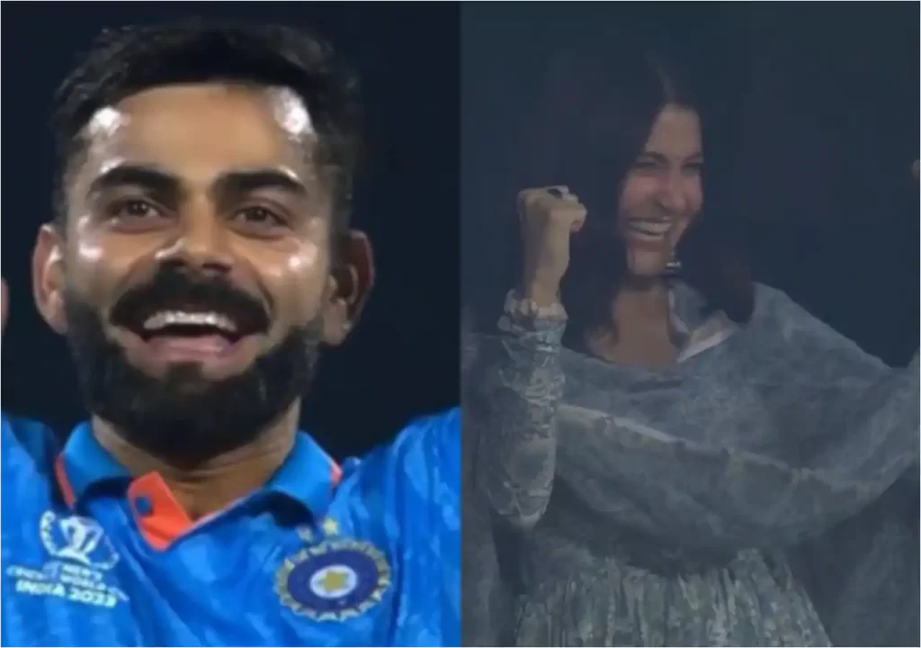 Anushka Sharma'S Delight: Celebrating Virat Kohli'S Memorable World Cup Wicket - Entertainment Stories
