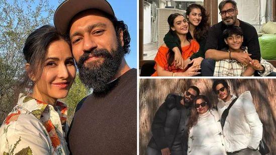 Katrina Kaif, Vicky Kaushal, Kajol, Shahid Kapoor Give Glimpse Of How They Celebrated New Year, Wishing Fans A Joyous 2024