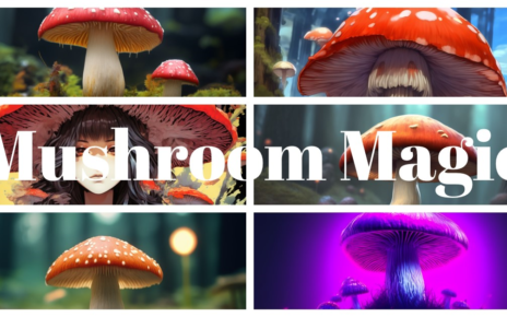 Mushroom Phone Background
