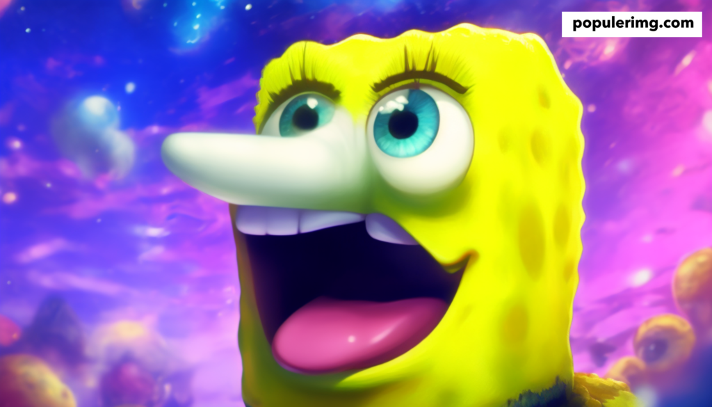 2. Bubbles of Laughter: SpongeBob Wallpaper Aesthetic