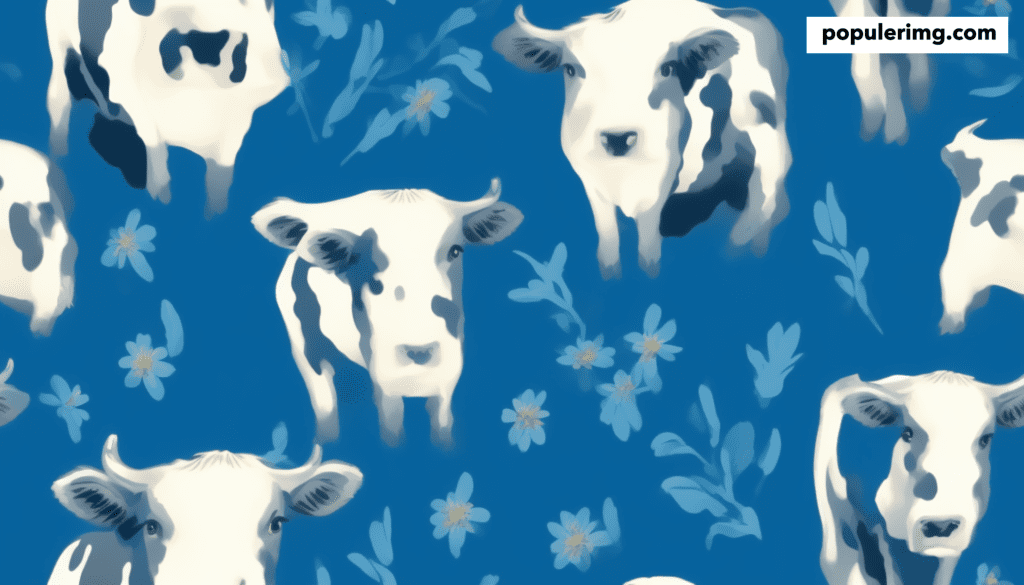 6. Stand Tall, Stand Proud, And Let Your True Colors Shine Like A Majestic Blue Cow: