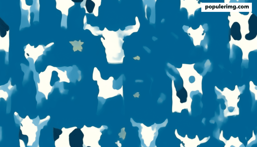 7. Break Free From The Confines Of Conformity And Roam The Fields Of Creativity Like A Bold Blue Cow: