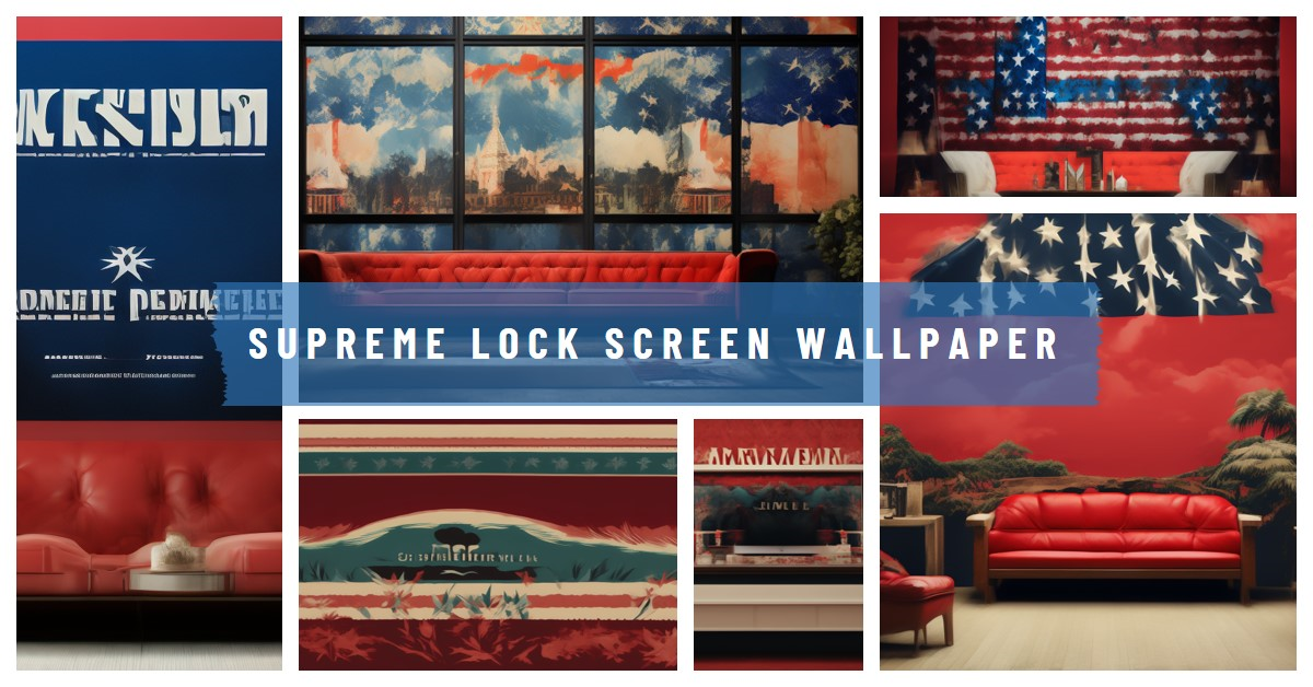Lock Screen Supreme Wallpaper