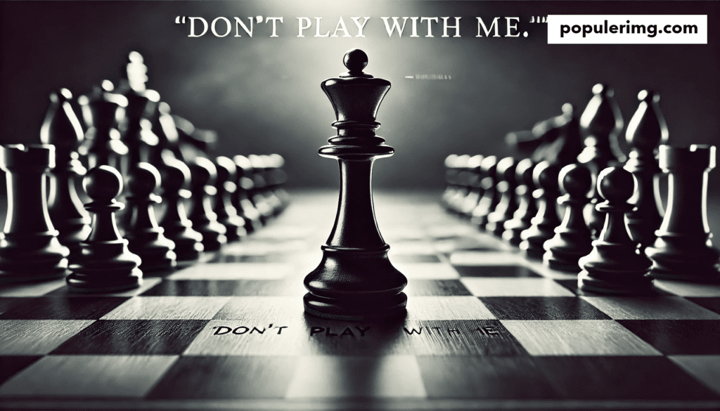 5. Don'T Play With Me Quotes For Relationships