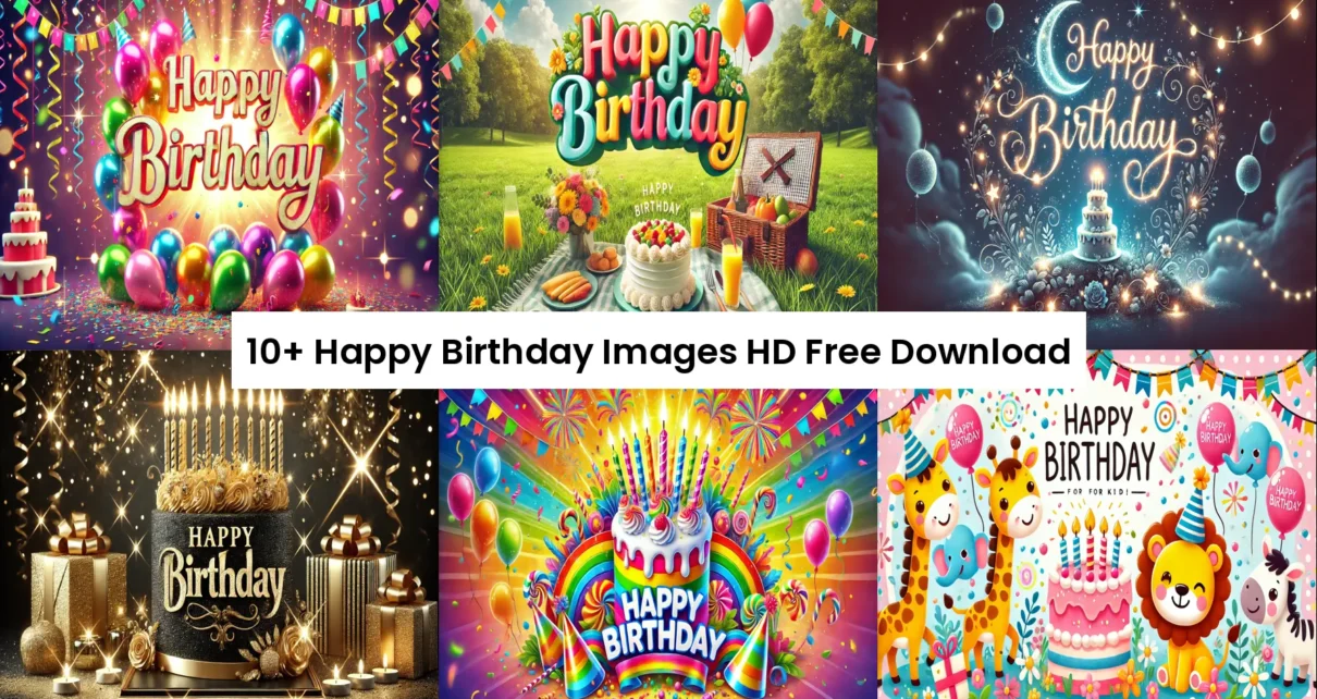 Happy Birthday Images Hd Free Download