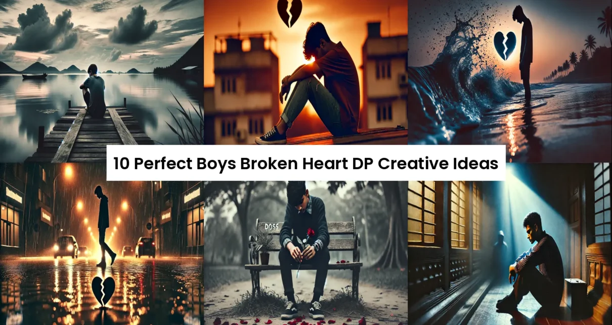 boys broken heart dp